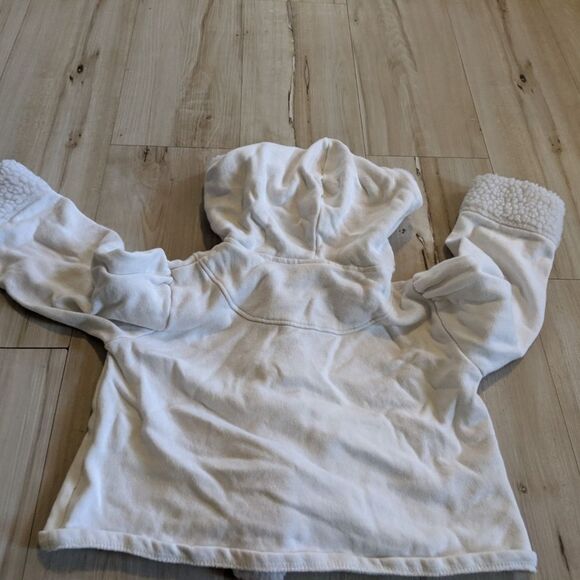 Gymboree lamb 4T-5T Light Jacket Faux Fur Full bot - Picture 3 of 6